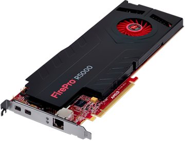 AMD FirePro™ R5000 PCoIP workstation card